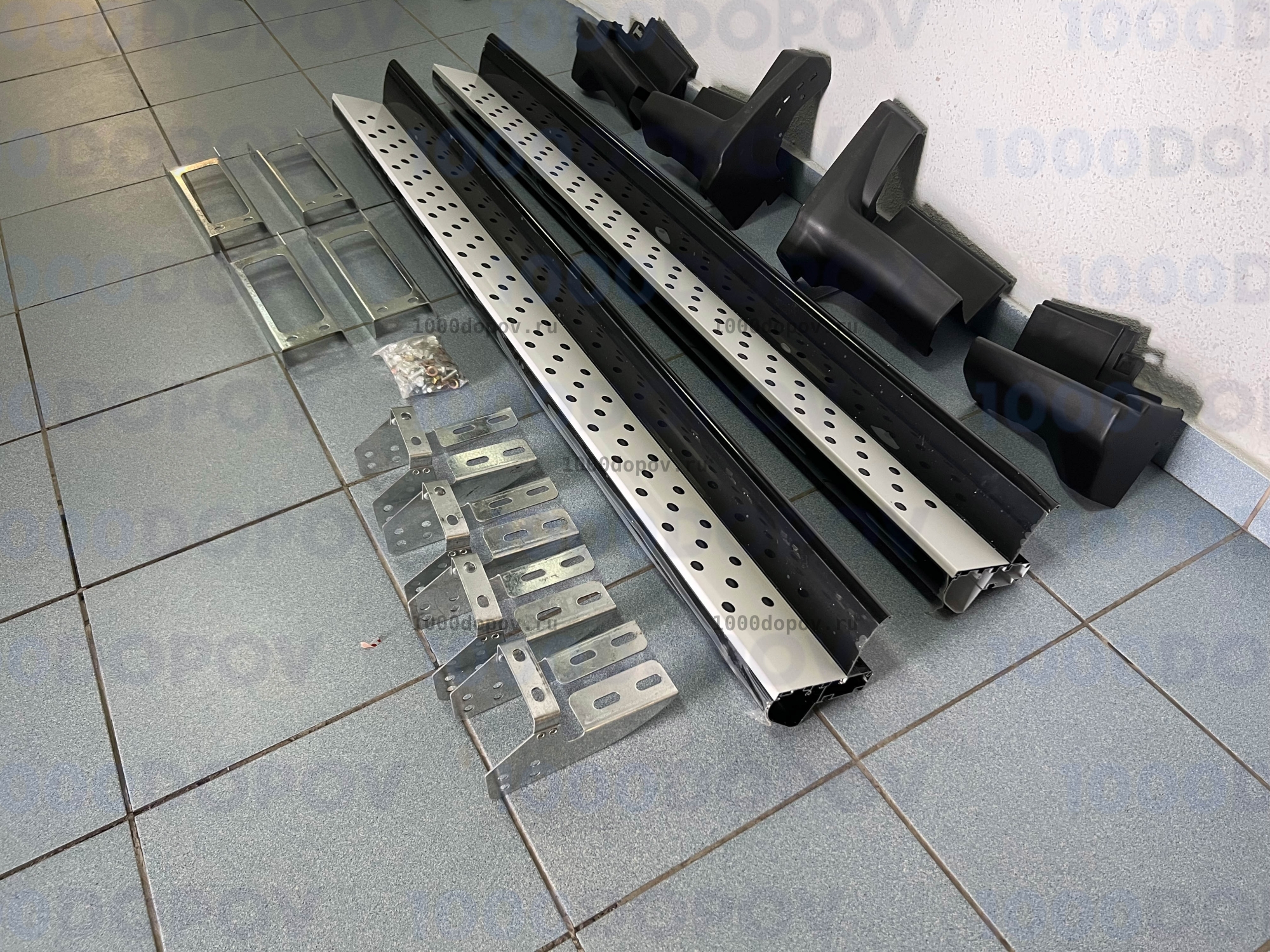 Пороги подножки на Honda CR-V 3 2006-2012 — рисунок 11