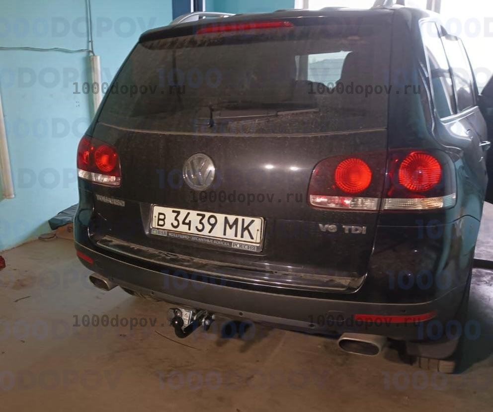 Фаркоп Leader Plus V124-A Volkswagen Touareg (7LA/7P5) 2010-н.в. — рисунок 1
