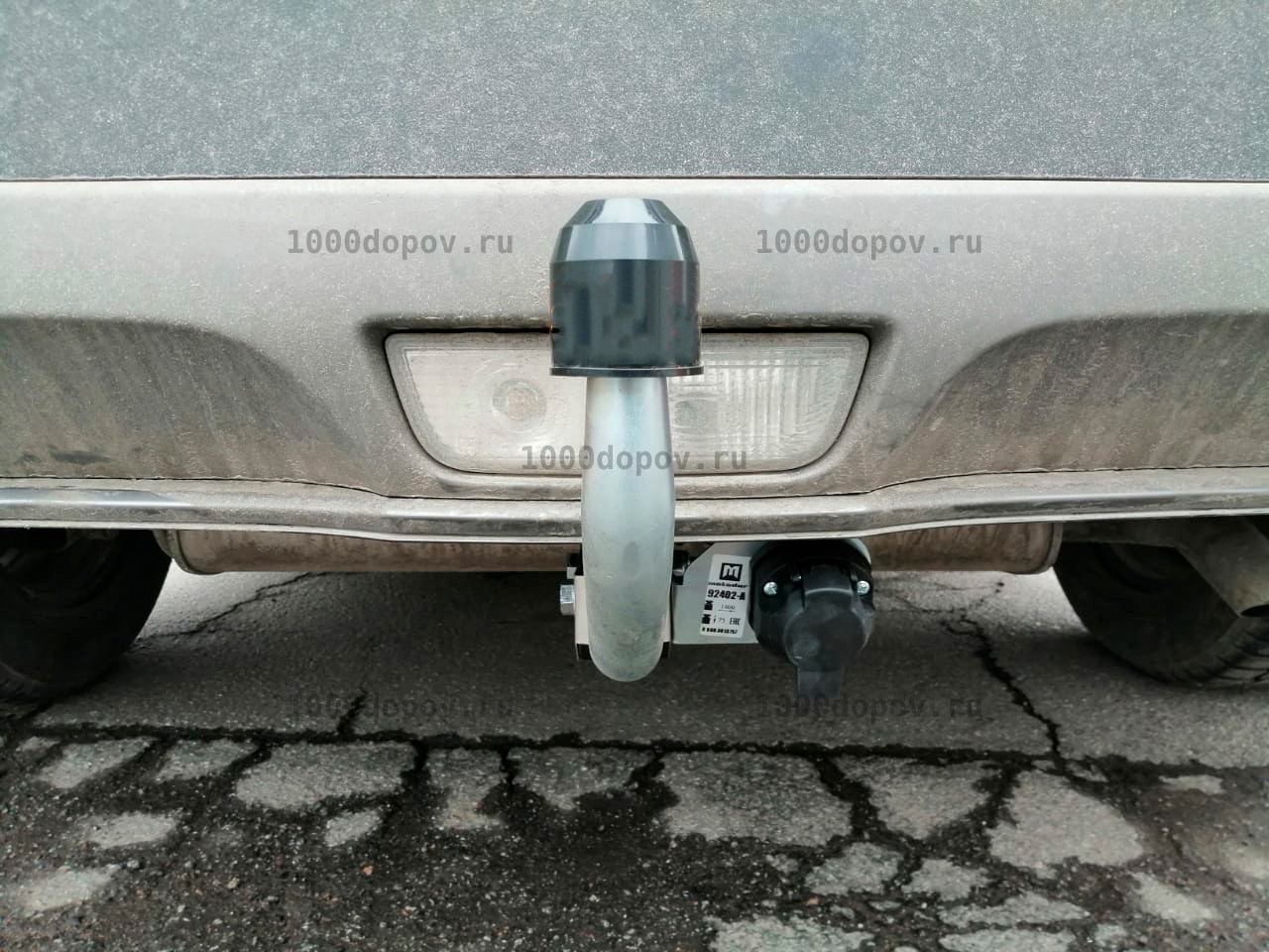 Фаркоп Motodor 92402-A Suzuki Vitara 2015-н.в. (с оцинк. шаром) — рисунок 13