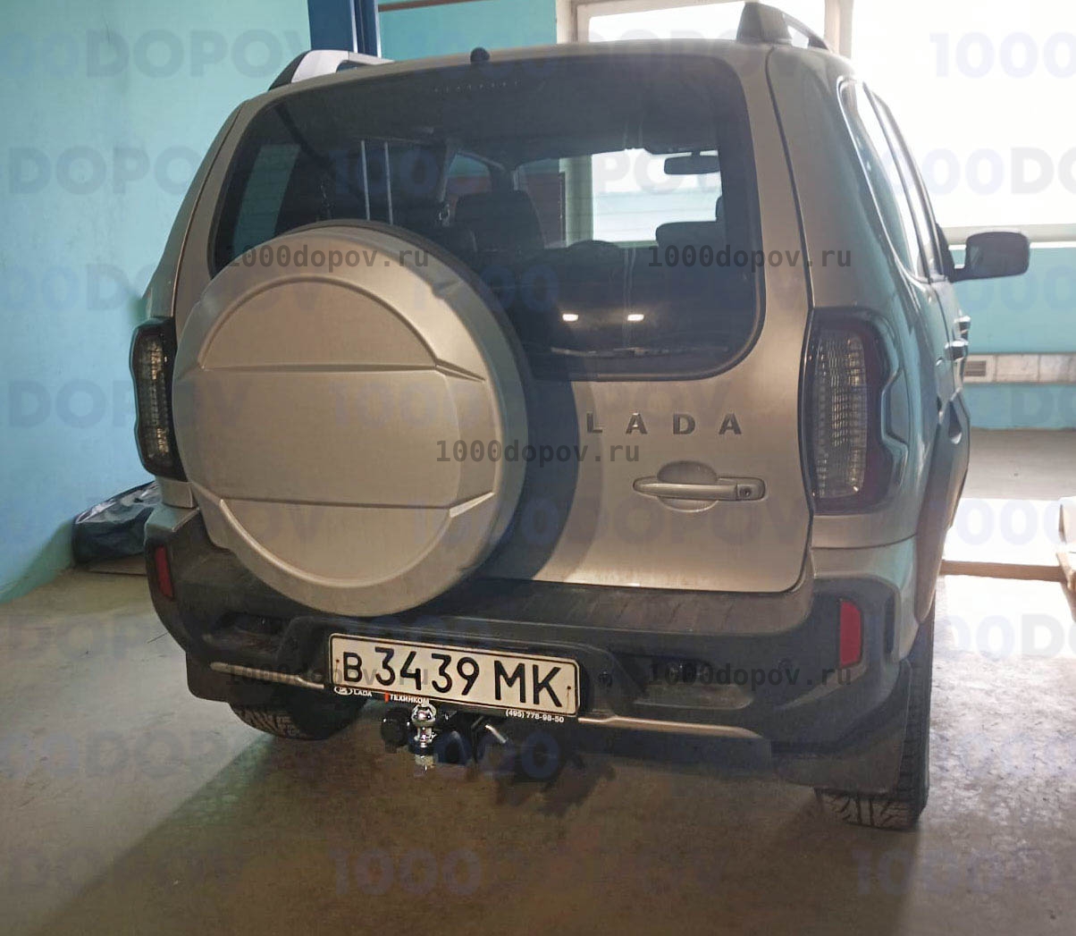 Фаркоп PT Group CHN991101 LADA Niva Travel 2021-н.в. — рисунок 1