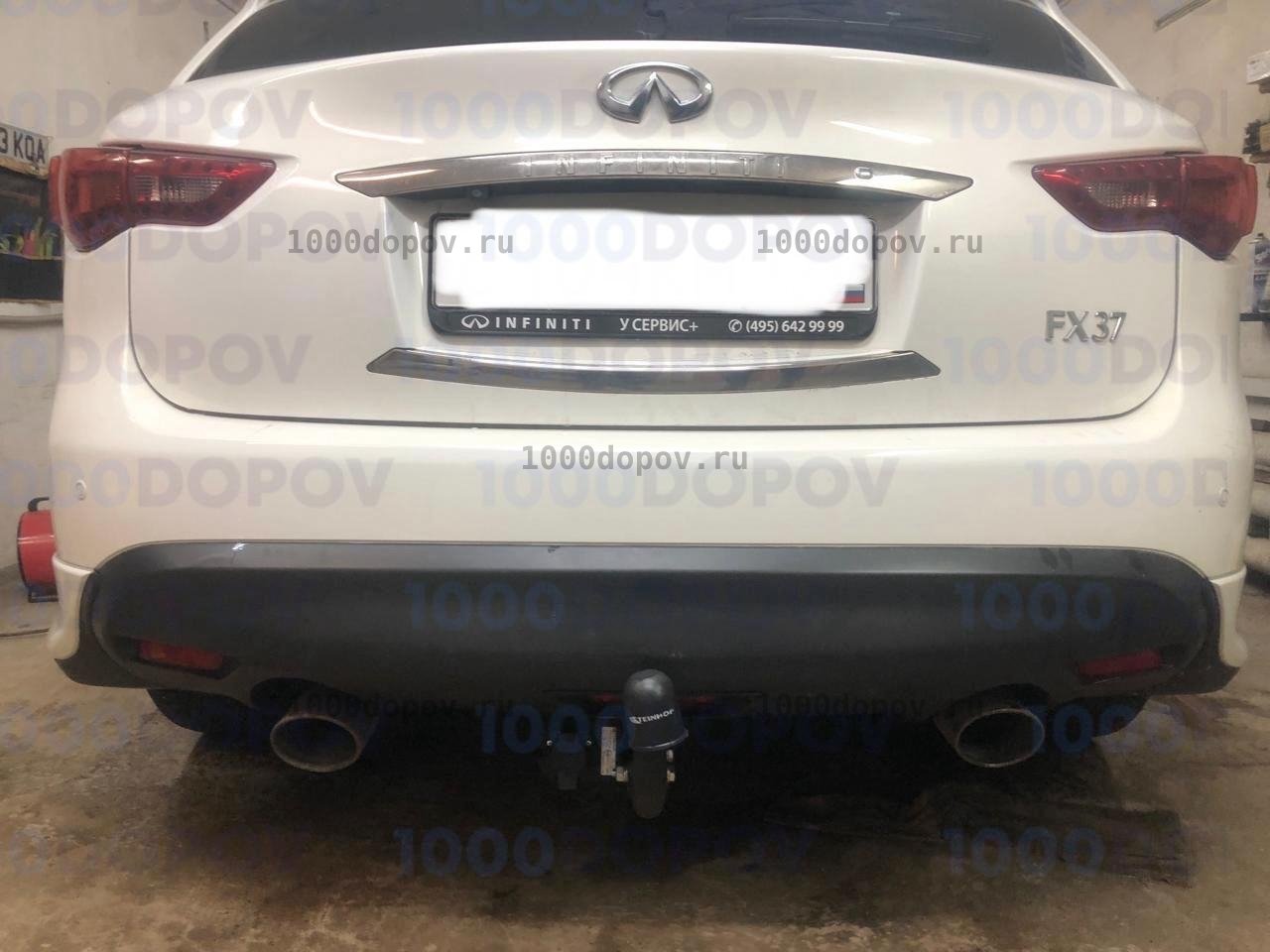 Фаркоп Steinhof I-026 Infiniti QX70 2014-н.в. — рисунок 7