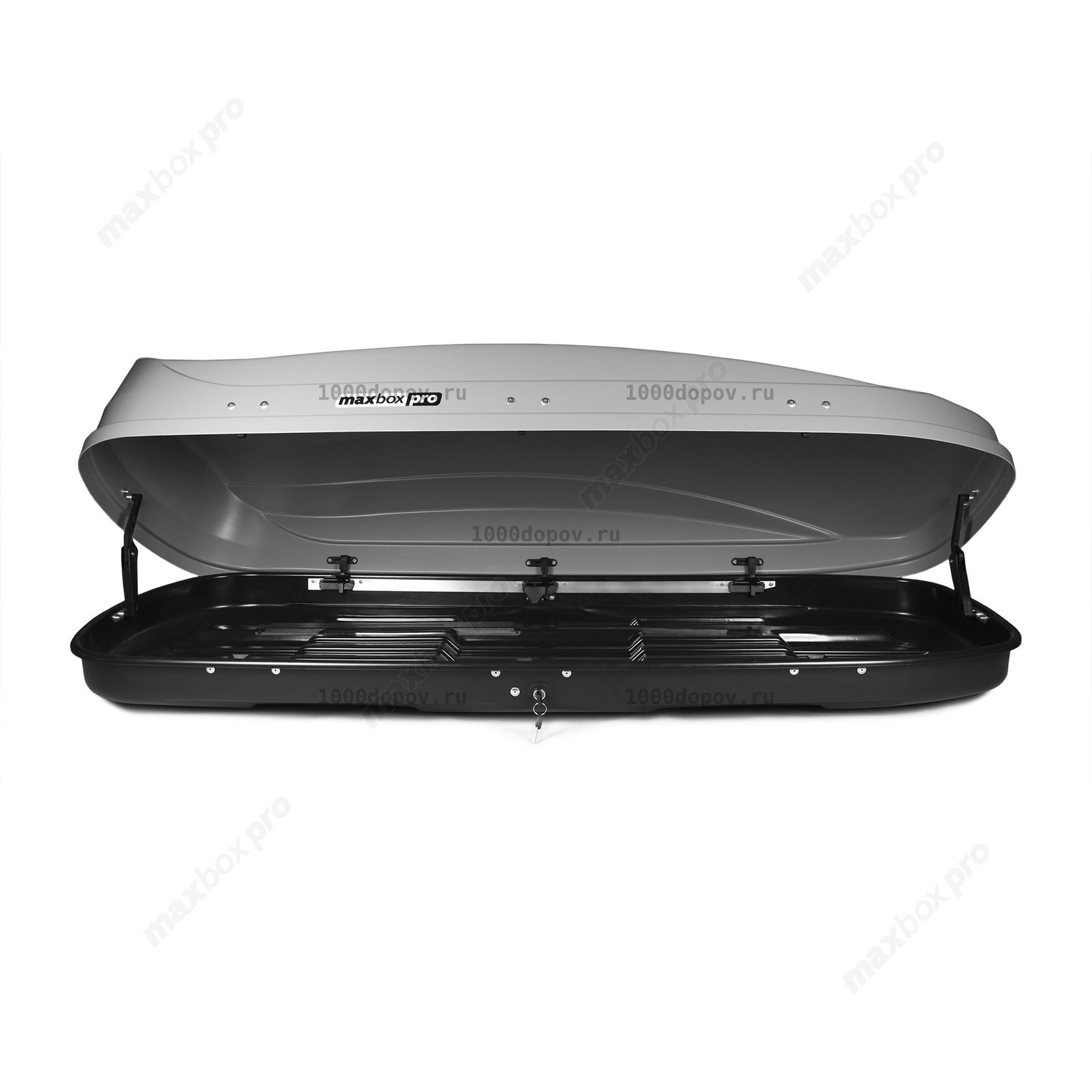 Автобокс MaxBox PRO 520 (большой) карбон серый — рисунок 22