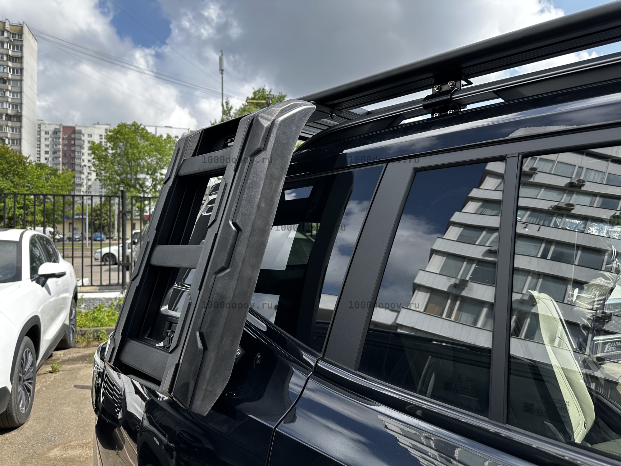 Боковая лестница для внедорожника Jetour T1 2025-н.в. — рисунок 10