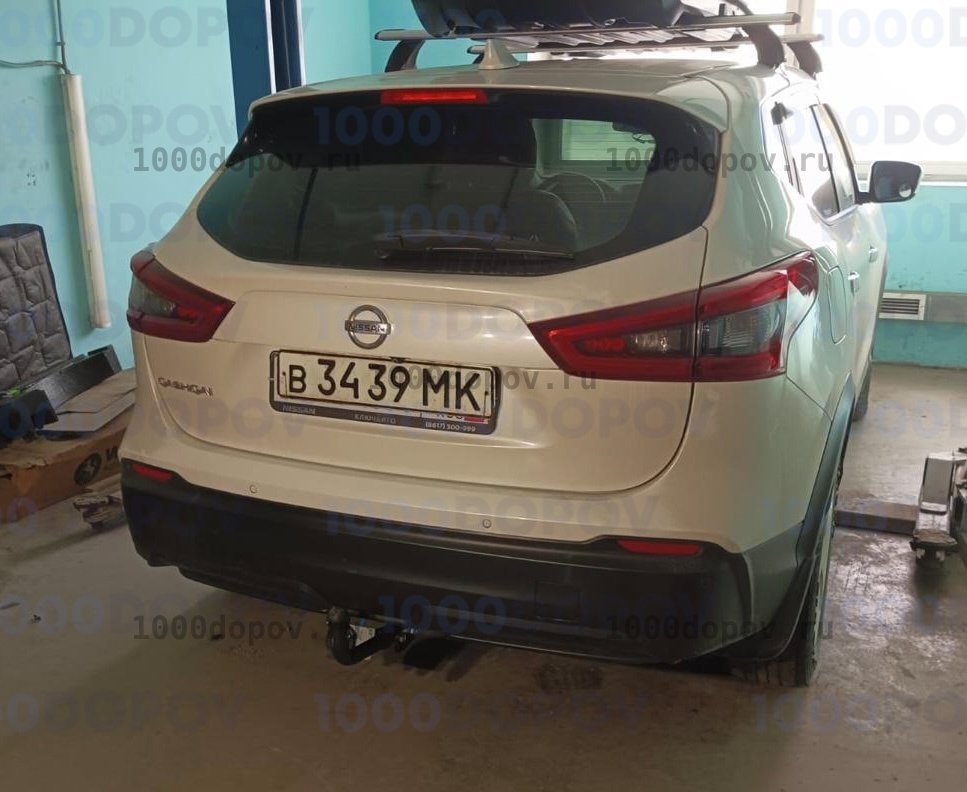 Фаркоп Avtos NS 13 Nissan Qashqai 2+ 2010-2014 — рисунок 1