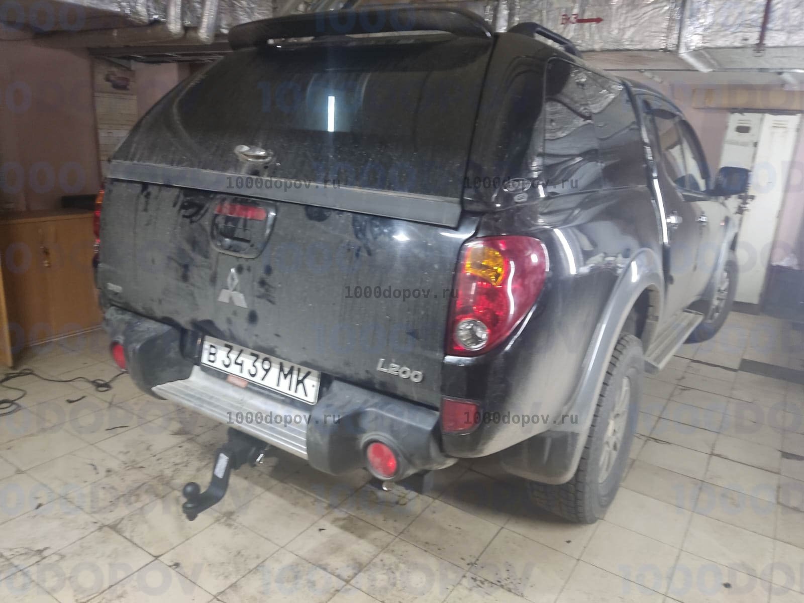 Фаркоп Avtos MI 29 Mitsubishi L200 1996-н.в. (в т.ч. Long) — рисунок 1