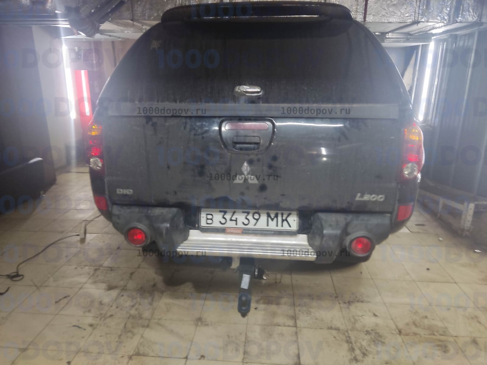 Фаркоп Avtos MI 29 Mitsubishi L200 1996-н.в. (в т.ч. Long) — рисунок 2