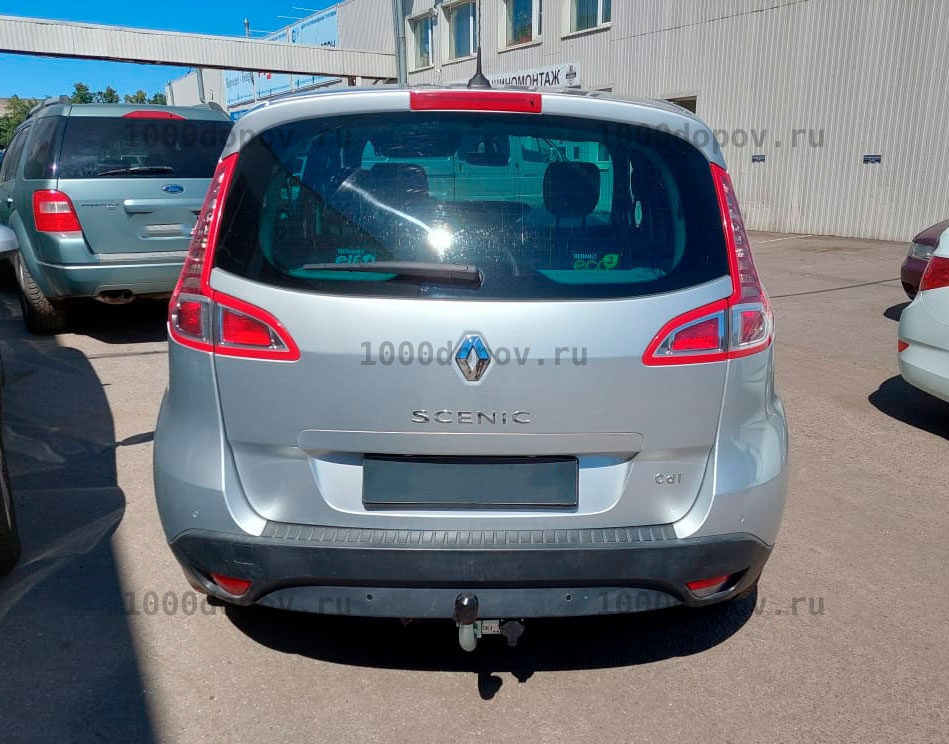 Фаркоп Motodor 91708-A Renault Scenic 2, Grand Scenic 2 2003-2009 (оцинк. шар) — рисунок 7