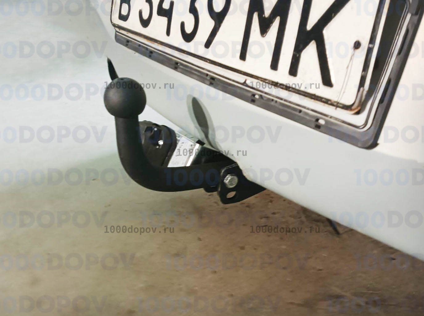 Фаркоп Avtos RN 15 Renault Logan 1 2004-2014 — рисунок 6