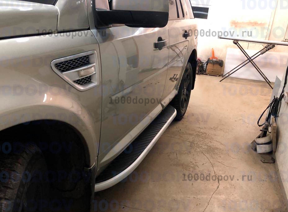 Пороги подножки на Land Rover Freelander 2 2006-2015 — рисунок 5