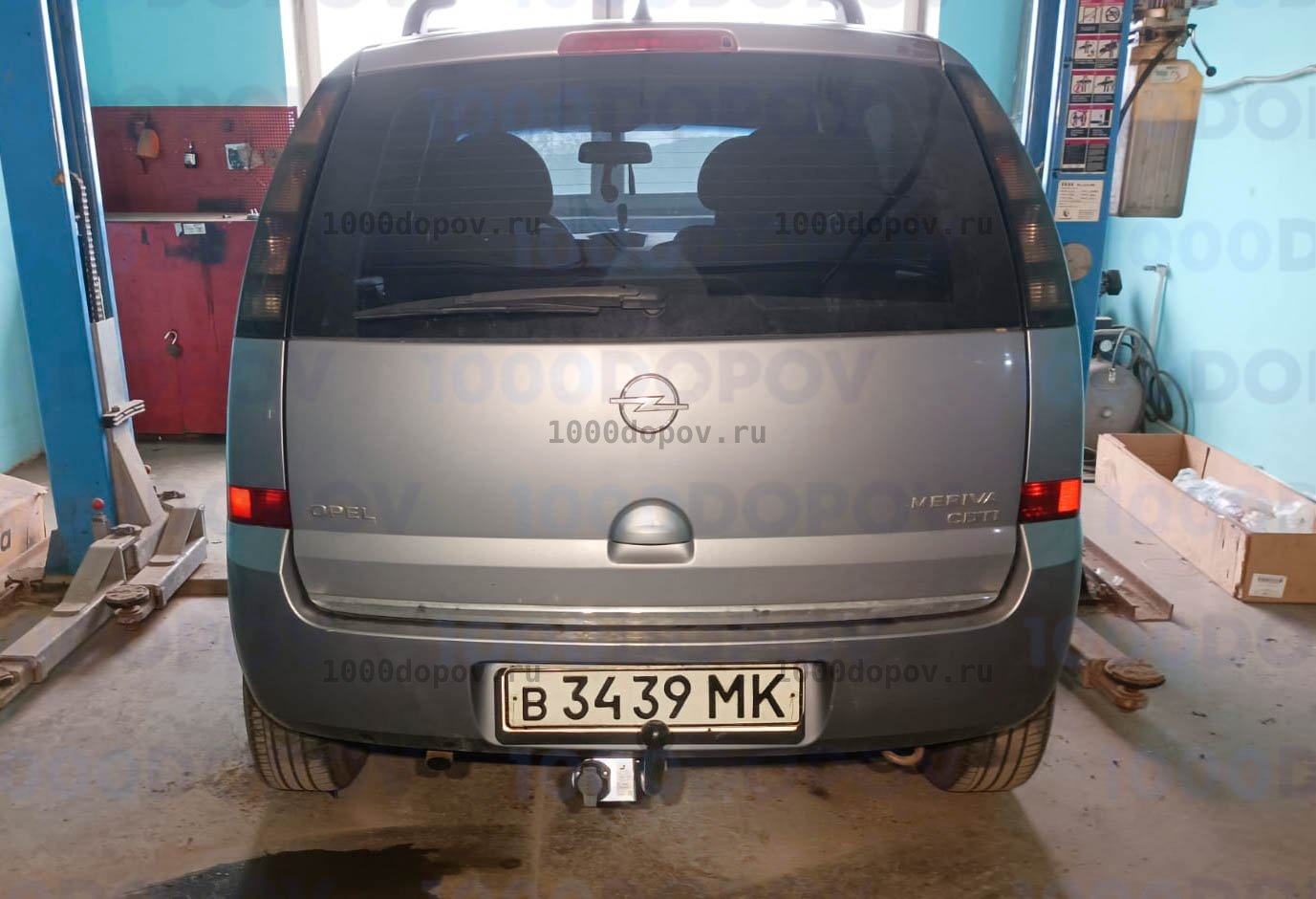 Фаркоп Leader Plus O113-A Opel Meriva 1 (X01) 2003-2010 — рисунок 2