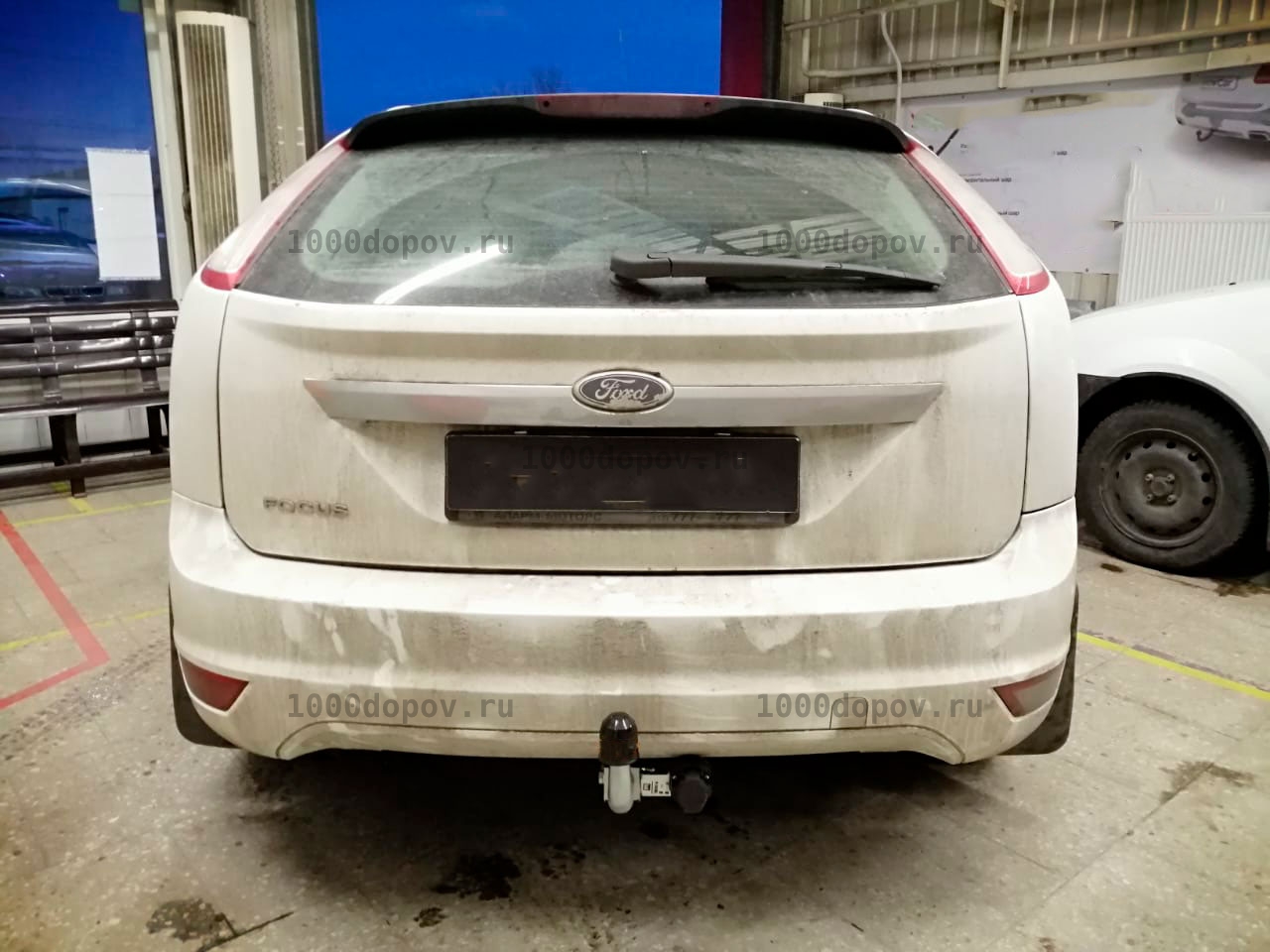Фаркоп Motodor 90707-A Ford Focus 2, 3 hb  2004-н.в. (оцинк. шар) — рисунок 5