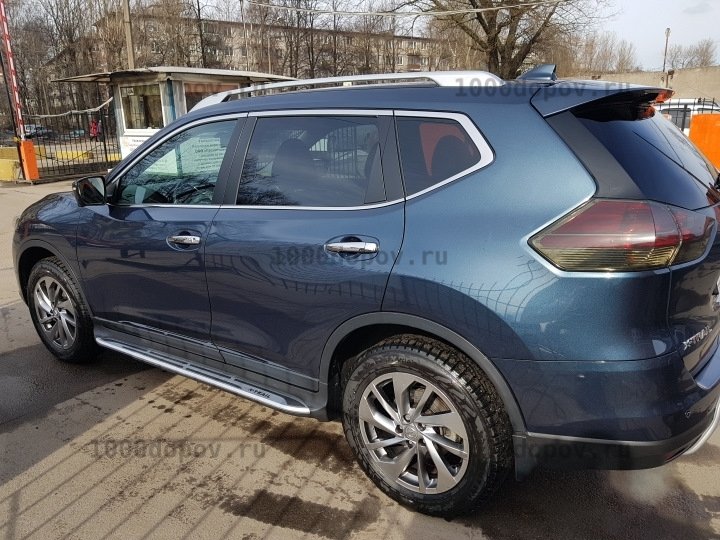 Пороги подножки на Nissan X-Trail T32 2014-н.в. — рисунок 4