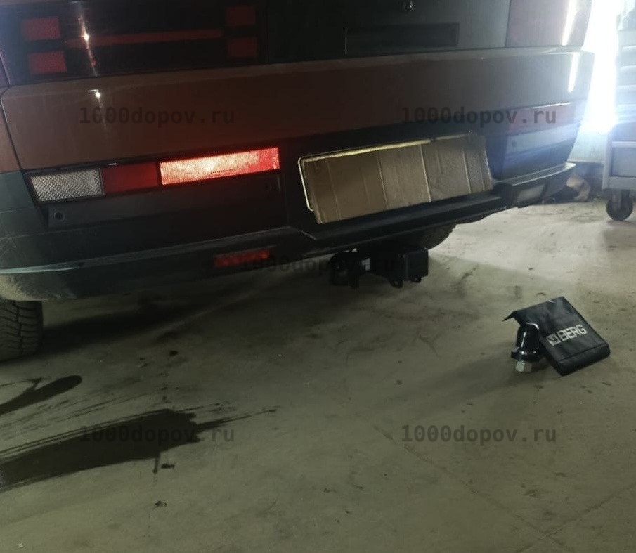 Фаркоп BERG F.2318.002 Hyundai Santa Fe 2024-н.в (только для а/м с докаткой) (кроме импорт из Китая) — рисунок 10