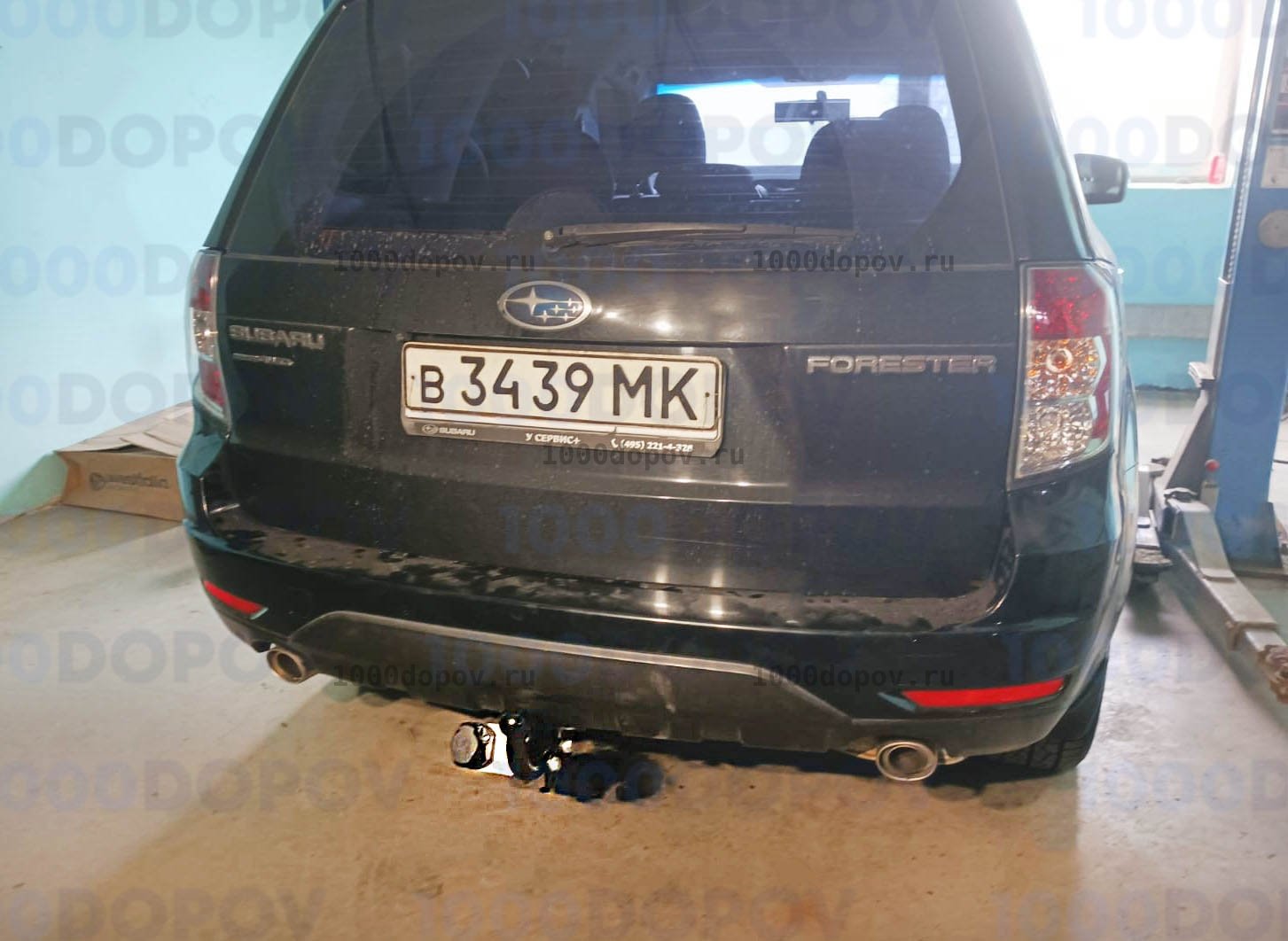 Фаркоп Leader Plus S306-A Subaru Forester (SH) 2008-2012 — рисунок 1