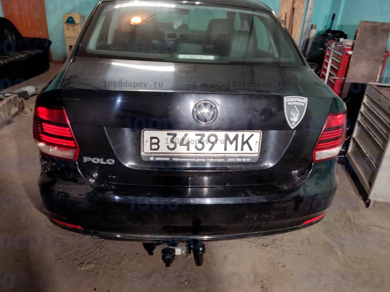 Фаркоп Трейлер 9131 Volkswagen Polo 2010-2020 — рисунок 7