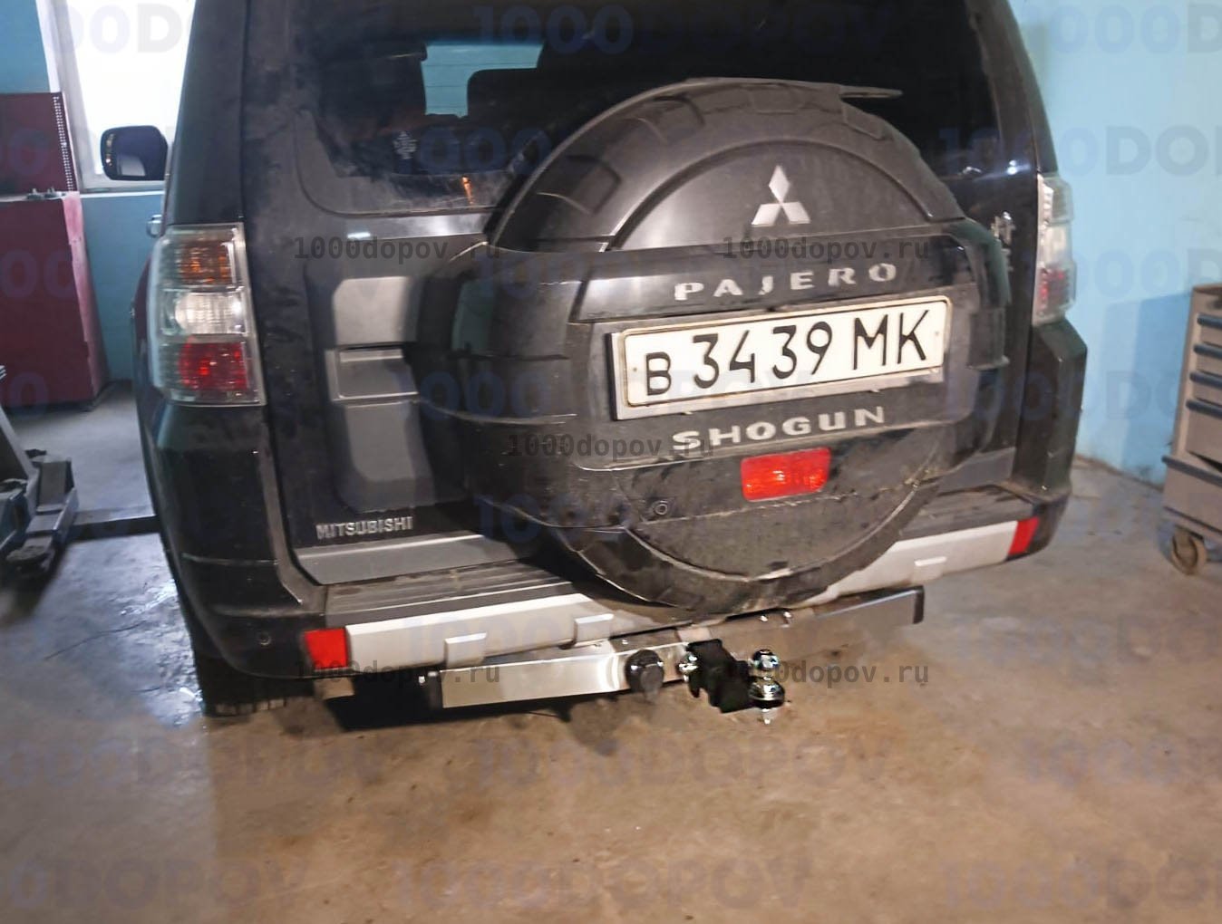 Фаркоп PT GROUP MPJ-99-991124.00 Mitsubishi Pajero 3/4 1999-2007, 2007-н.в. — рисунок 12
