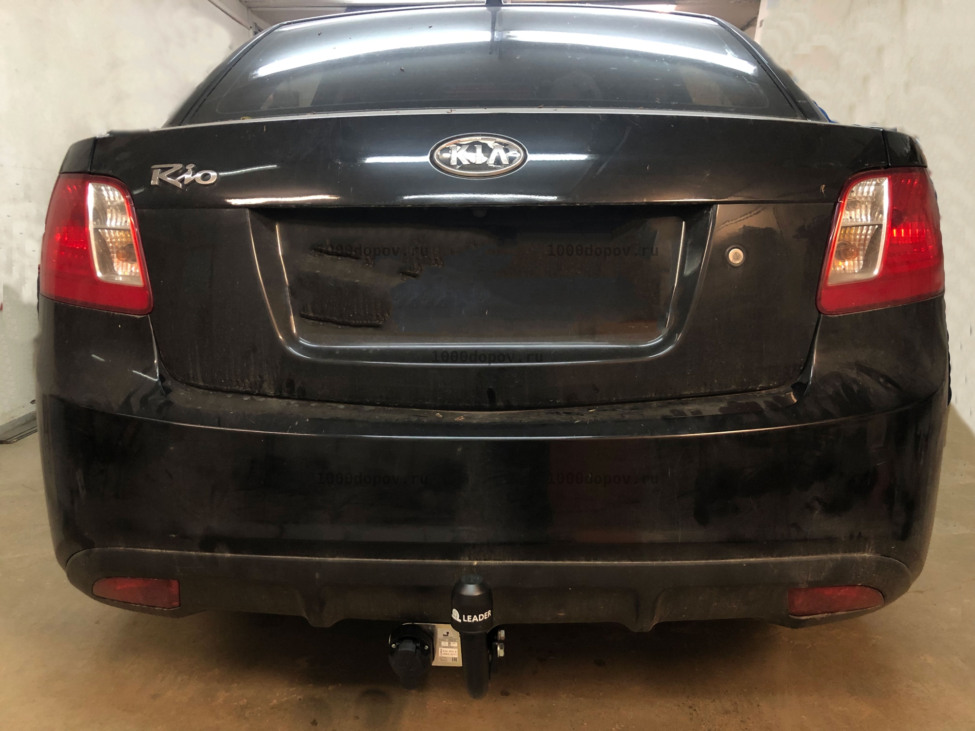 Фаркоп Leader Plus K108-A Kia Rio 2  (DE) 2005-2011 — рисунок 7