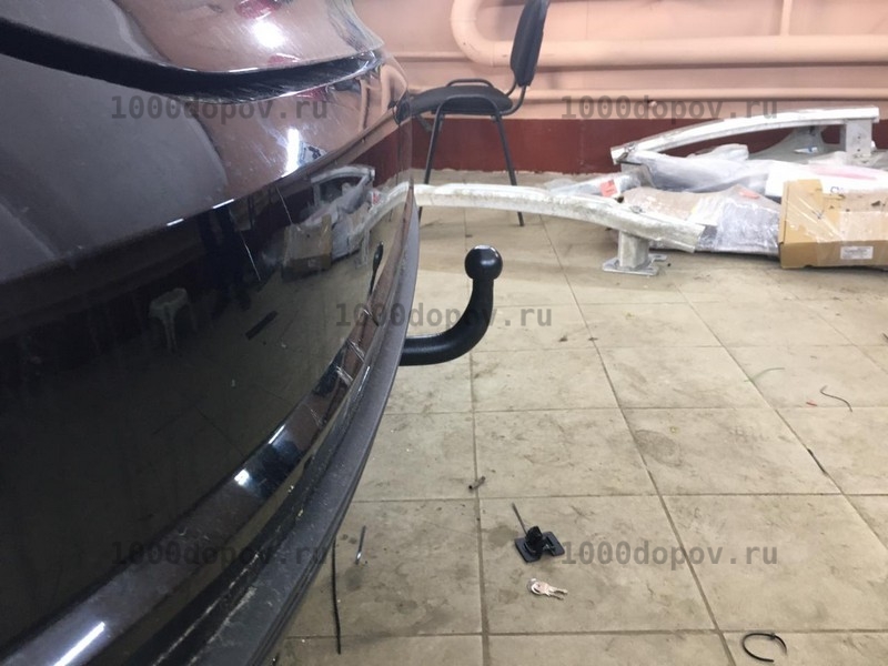 Фаркоп Steinhof V-163 Volkswagen Touareg 2018-н.в. (быстросъемный) — рисунок 13