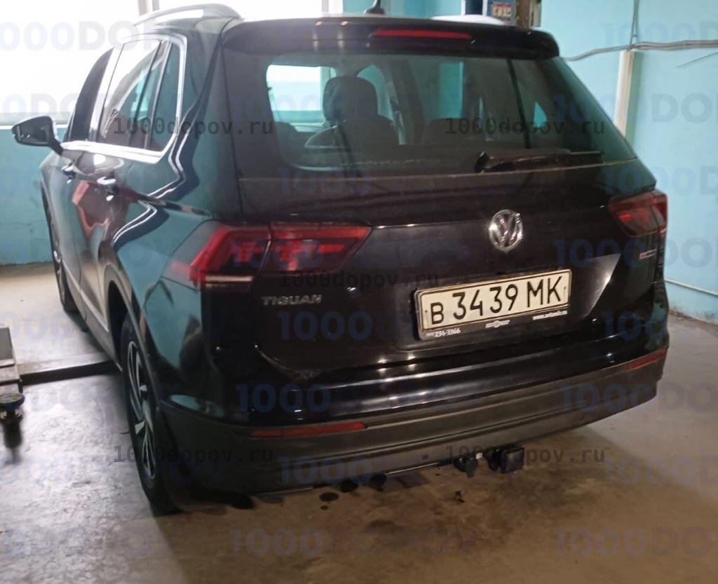 Фаркоп Leader Plus V123-E Volkswagen Tiguan 2 2016-н.в. — рисунок 3