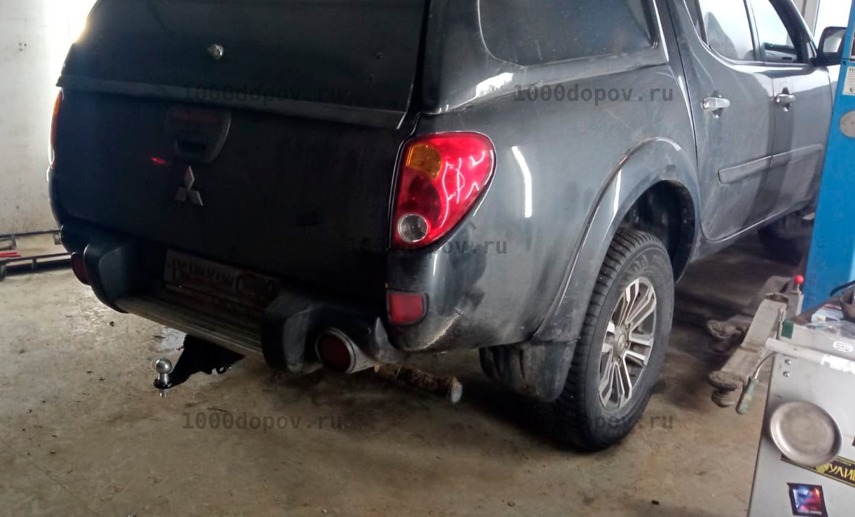 Фаркоп Leader Plus M116-E Mitsubishi L200 2006-2015 в т.ч. Long — рисунок 2