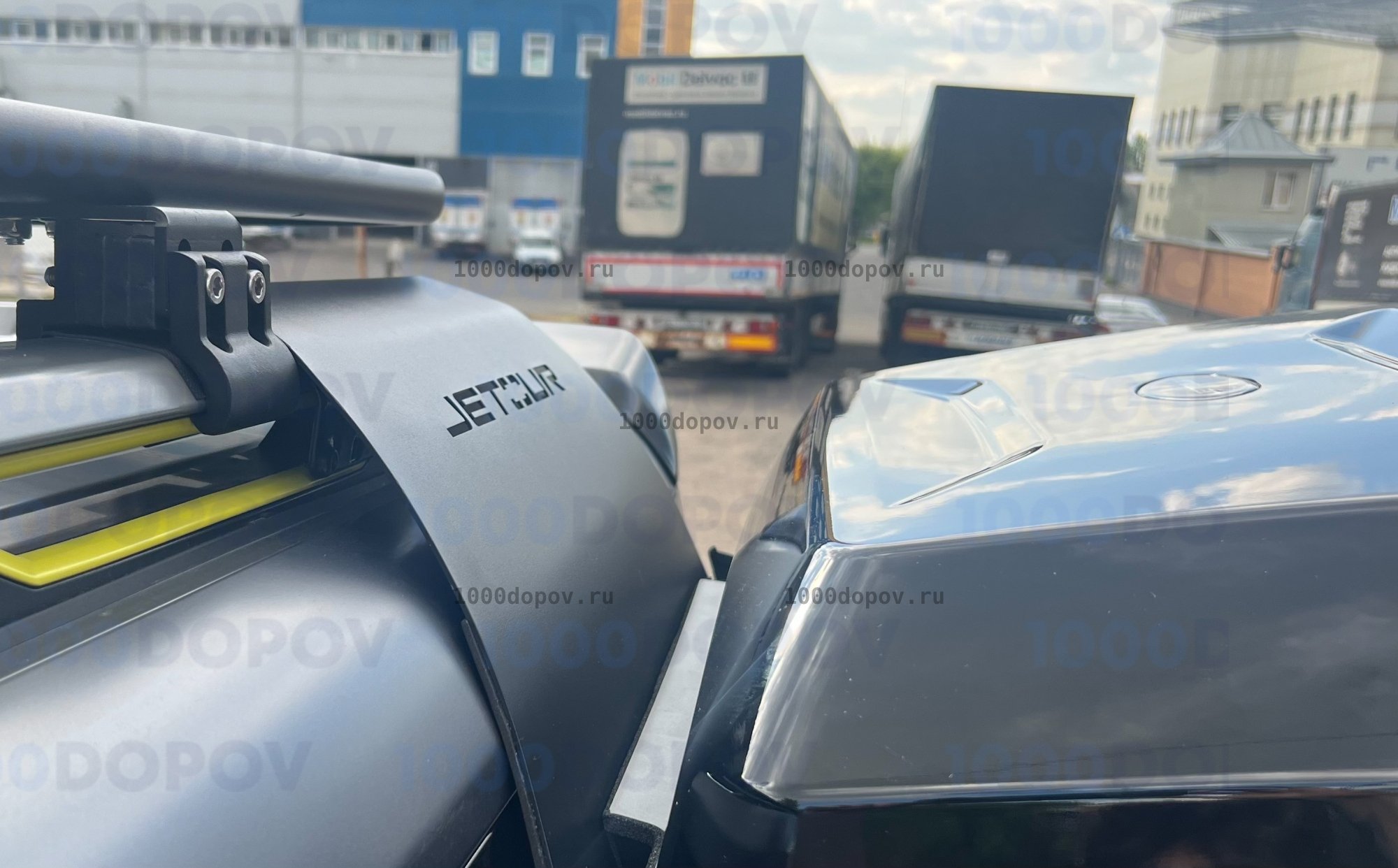 Боковой кофр на Jetour T2 2023-н.в. — рисунок 15