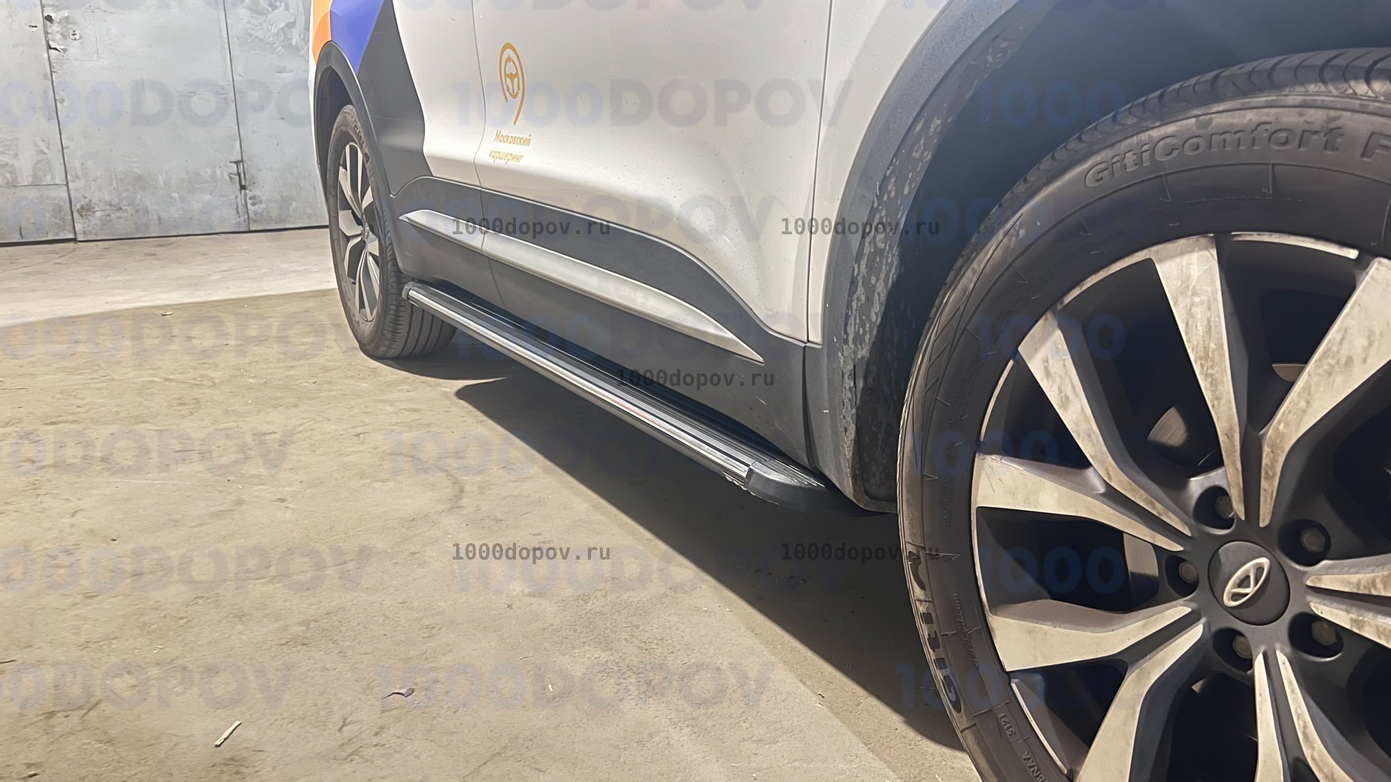 Пороги подножки на Chery Tiggo 7 PRO 2021-н.в — рисунок 19