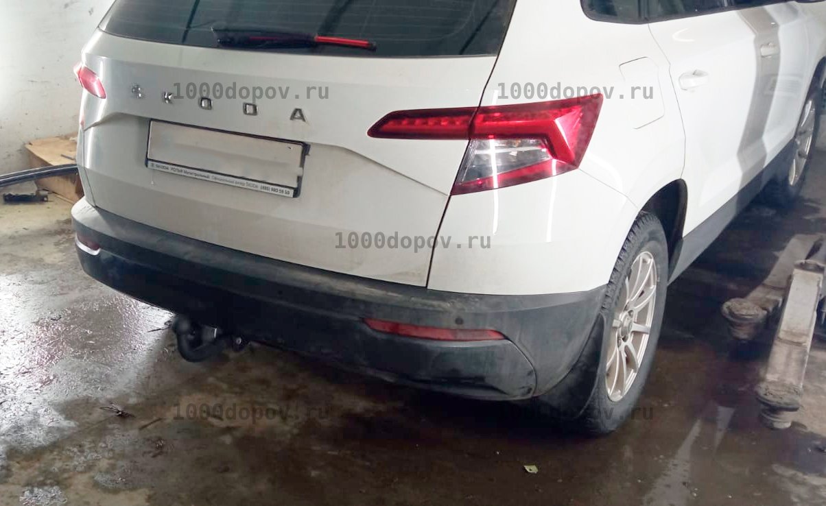 Фаркоп Avtos SK 13 Skoda Karoq 2020-н.в. — рисунок 4