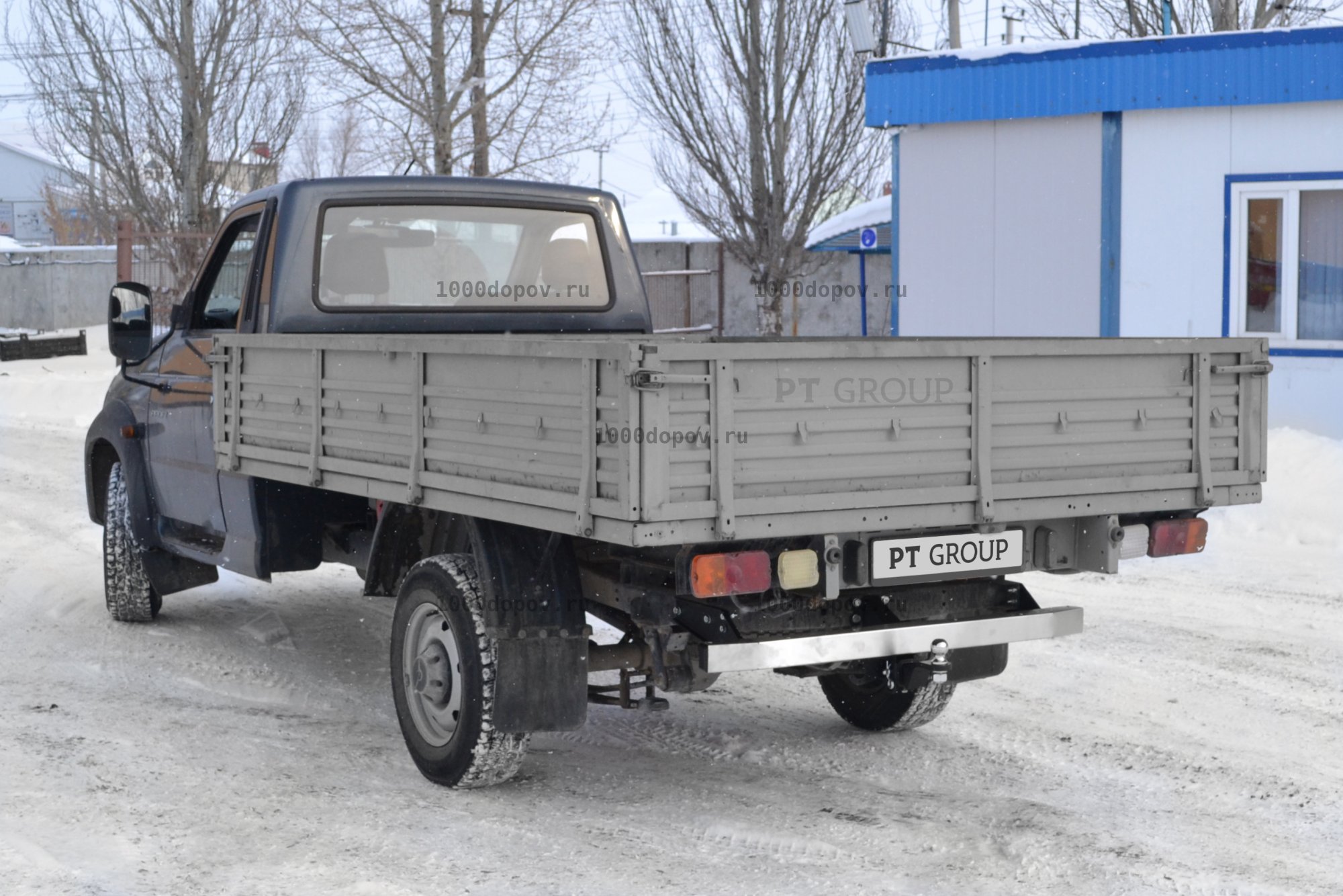 Фаркоп PT GROUP UPK-08-991104.22 УАЗ Профи 2017- (236022, 236031 (стандартная), 236324). (нерж. накладка) — рисунок 2