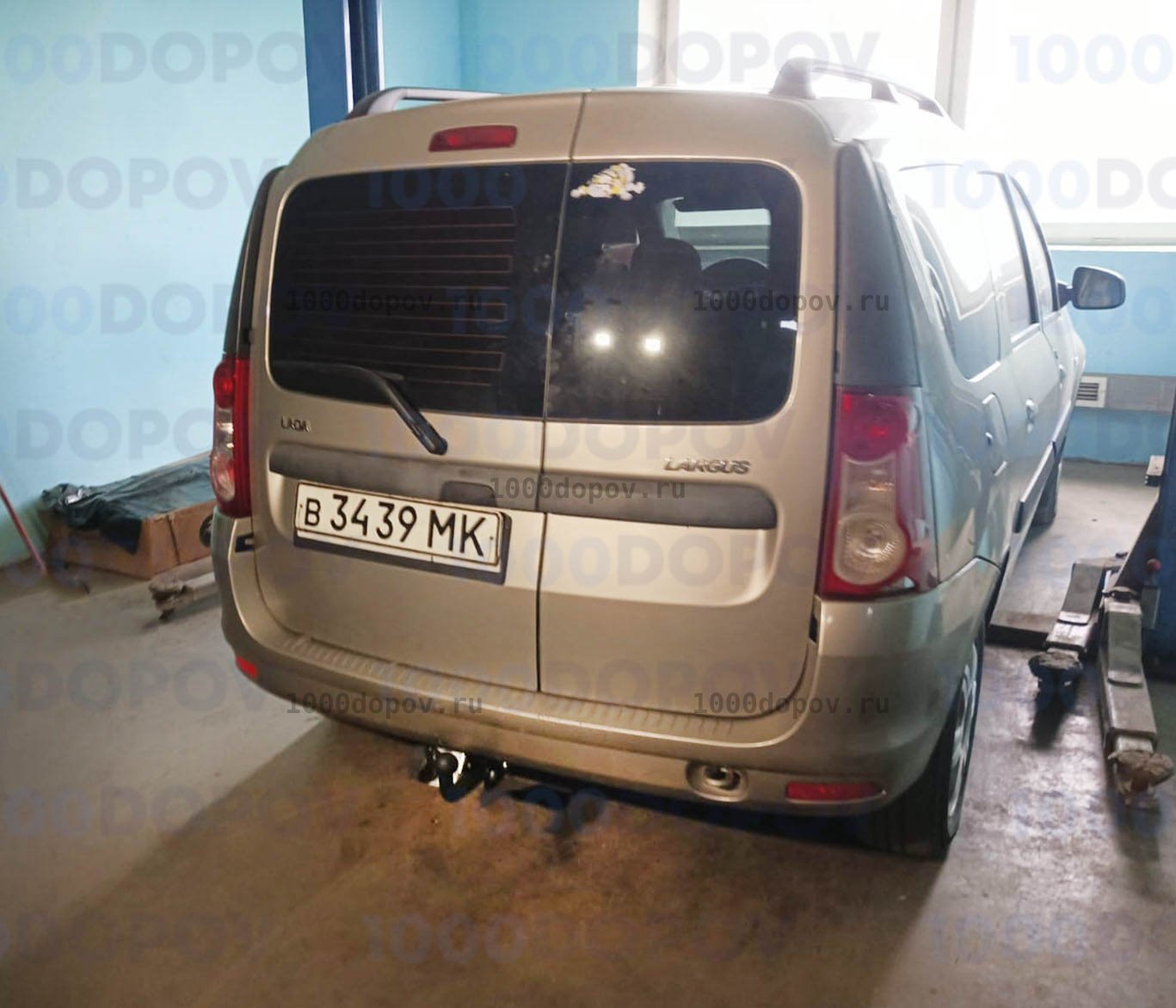 Фаркоп Avtos RN 03 ВАЗ (LADA) Largus 2012-н.в. — рисунок 3