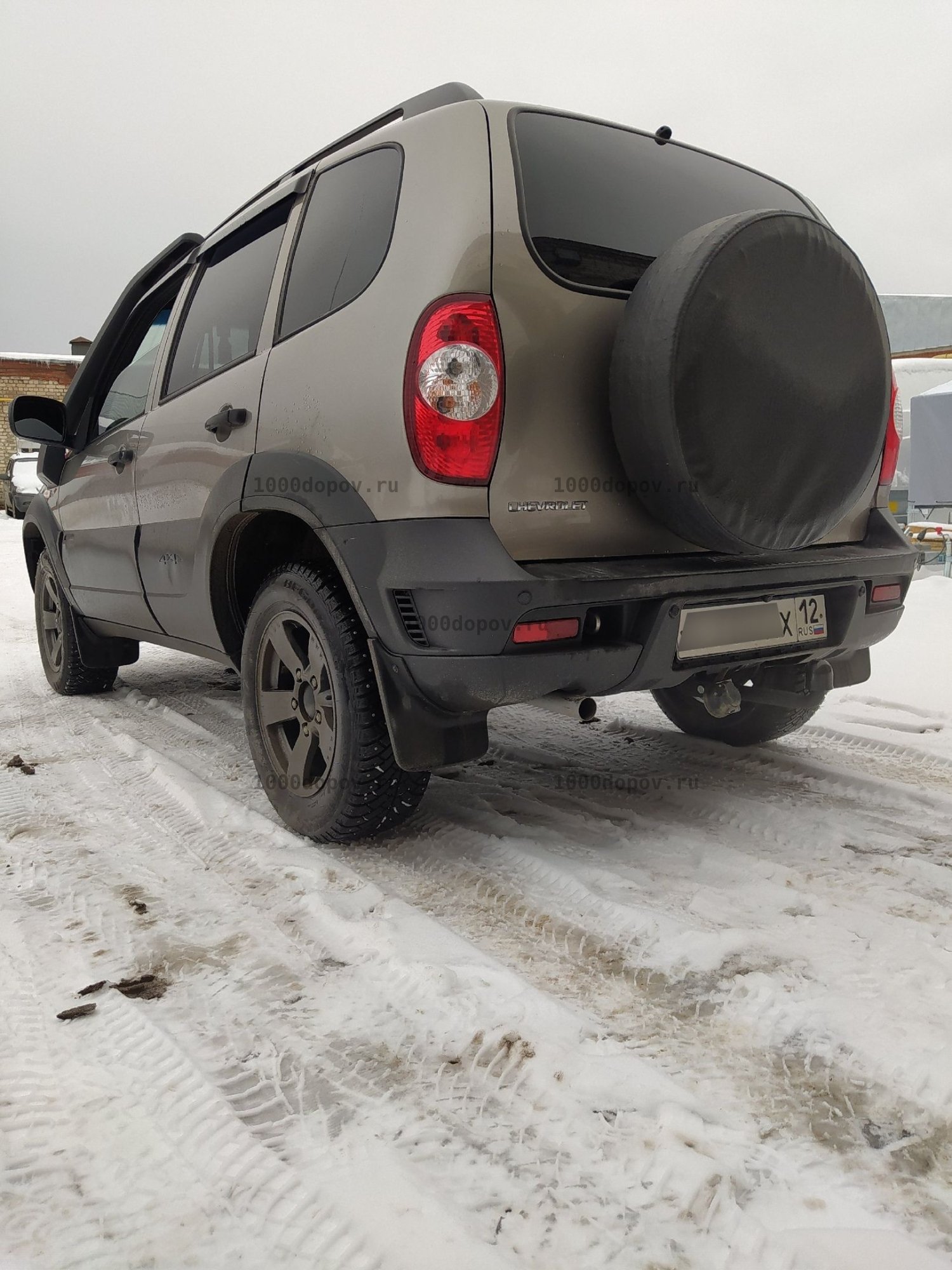 Фаркоп Avtos VAZ-33 Chevrolet Niva  2002-2020 (оборуд. ГБО) — рисунок 8