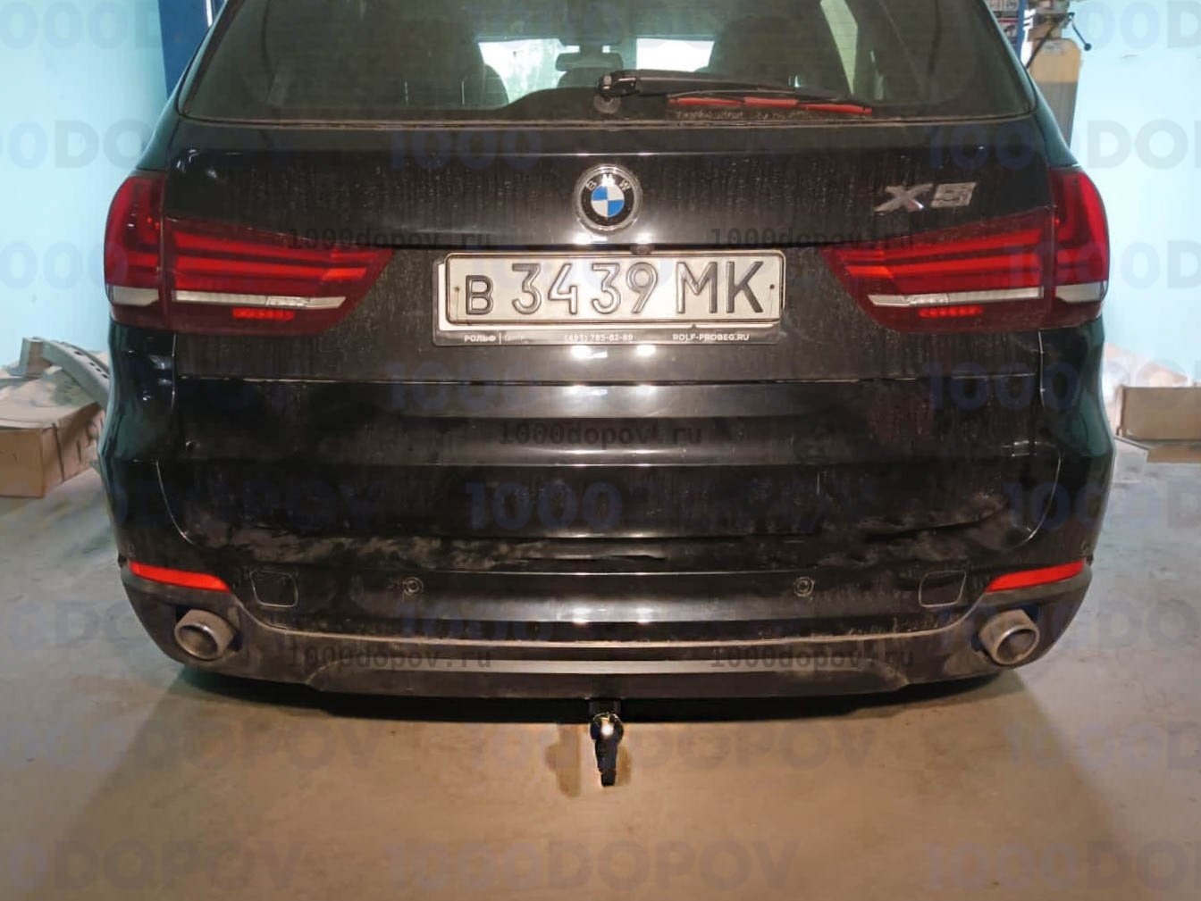 Фаркоп Avtos BM 02 BMW X6 (F16) 2014-н.в., вкл. М-пакет — рисунок 7