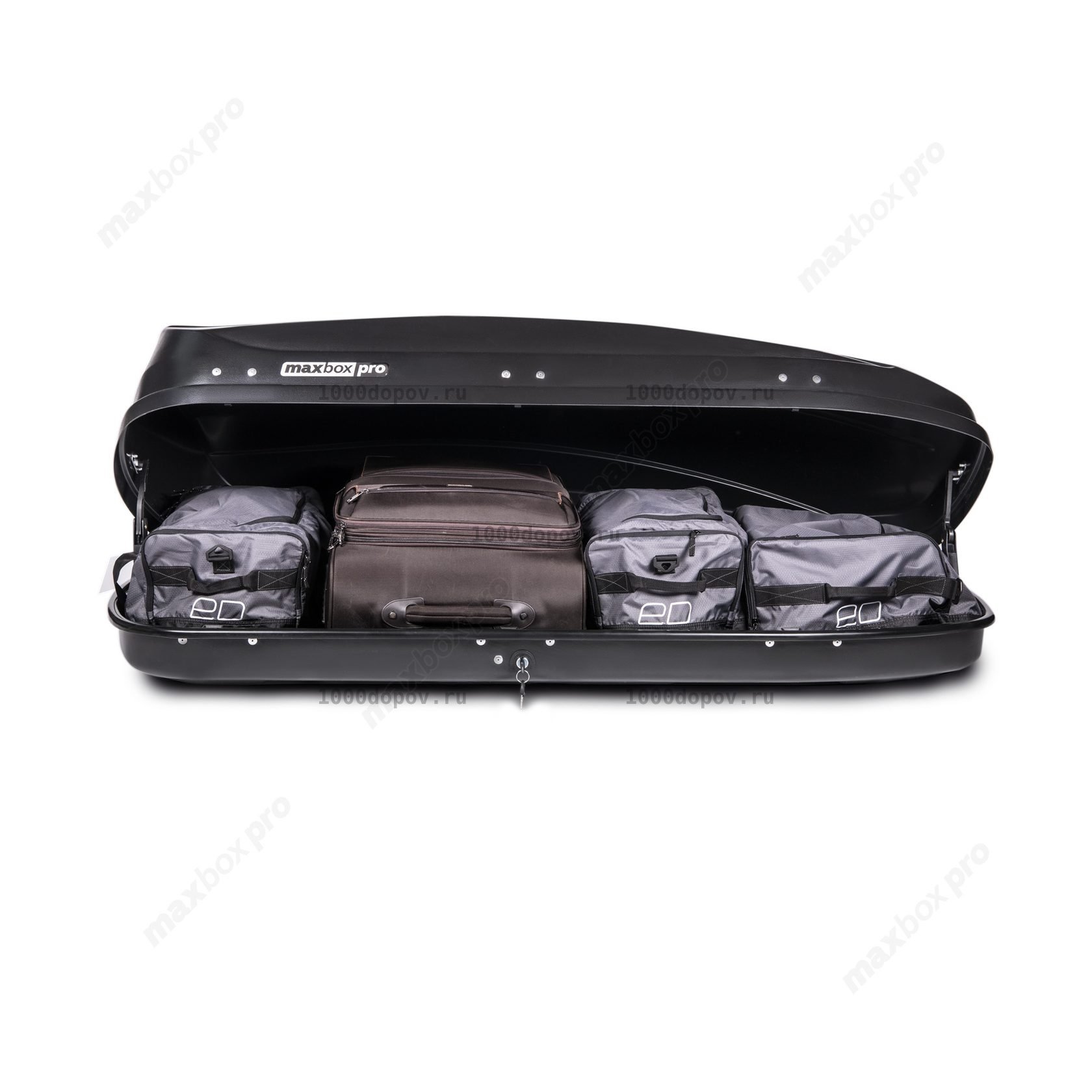 Автобокс MaxBox PRO 460 (средний) черный — рисунок 15