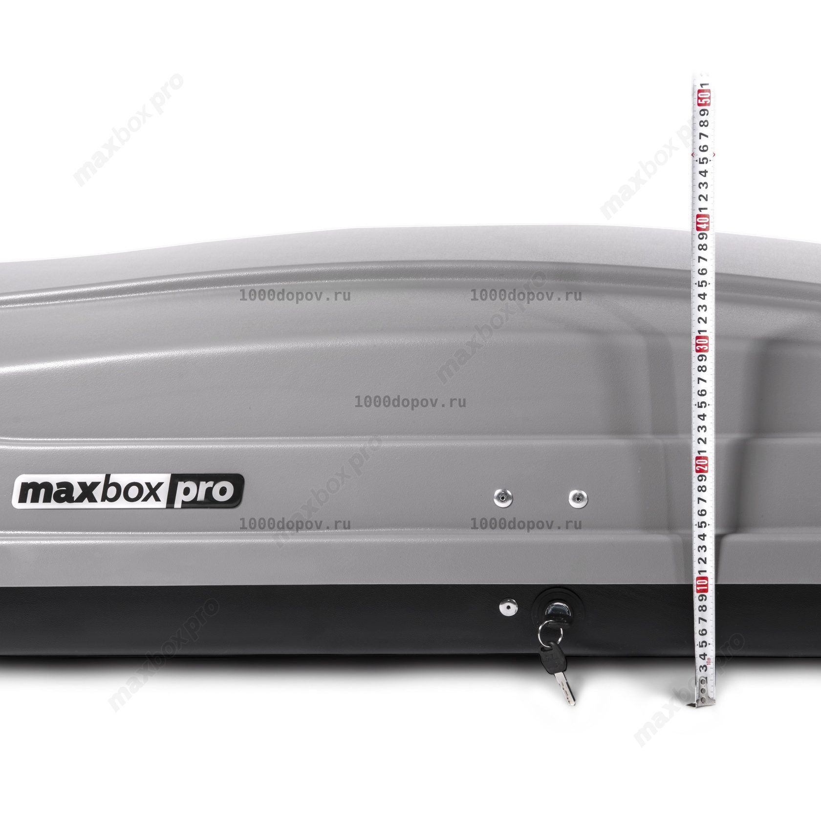 Автобокс MaxBox PRO 460 (средний) серый — рисунок 9