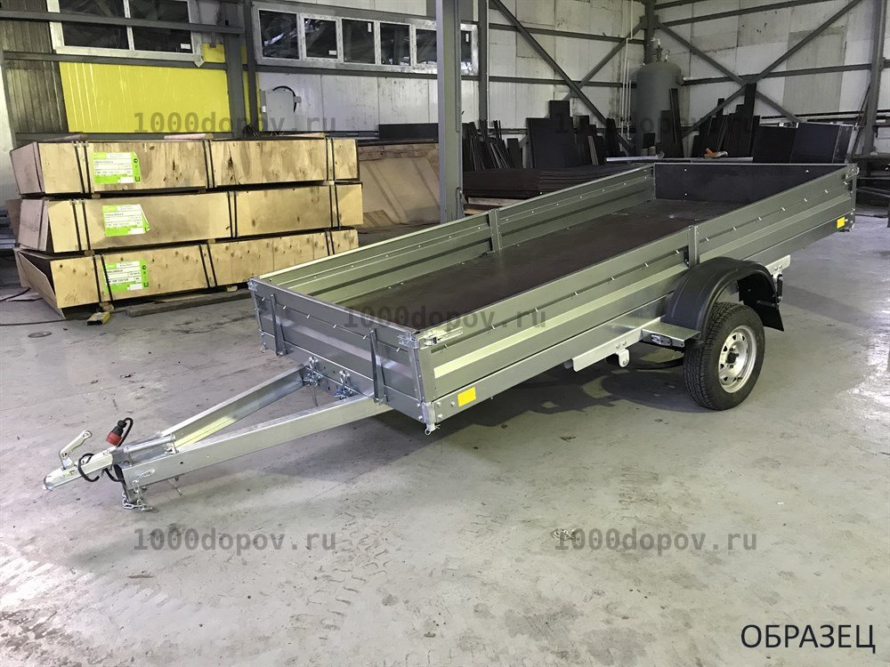 Прицеп Avtos A40U1B рессора ГАЗ 3302 — рисунок 1