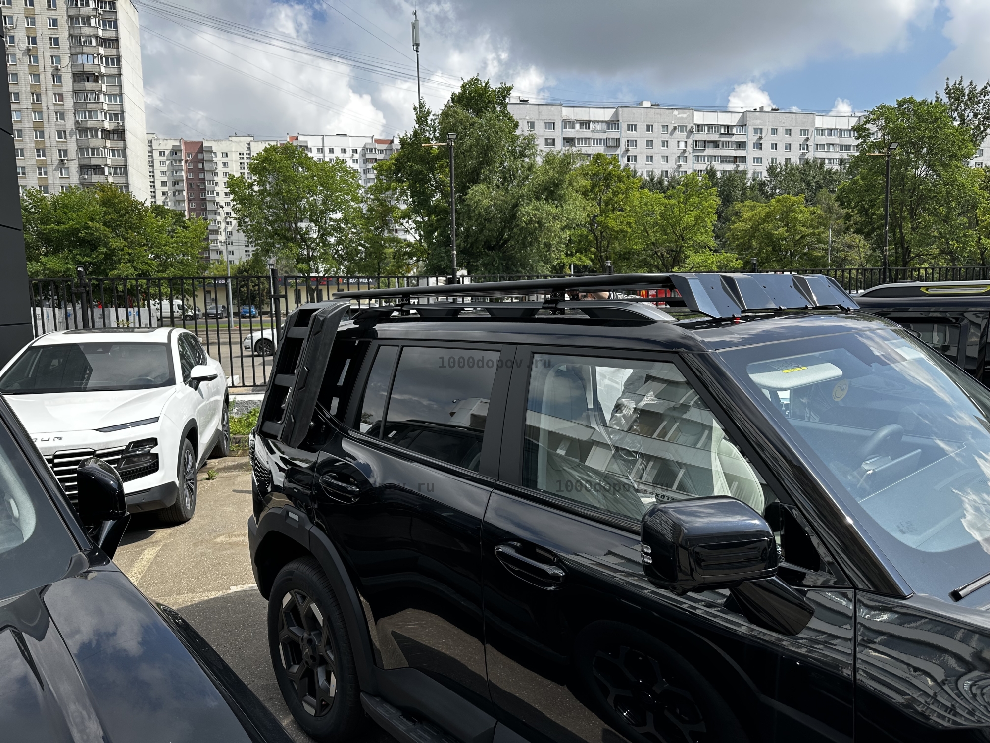 Боковая лестница для внедорожника Jetour T1 2025-н.в. — рисунок 24