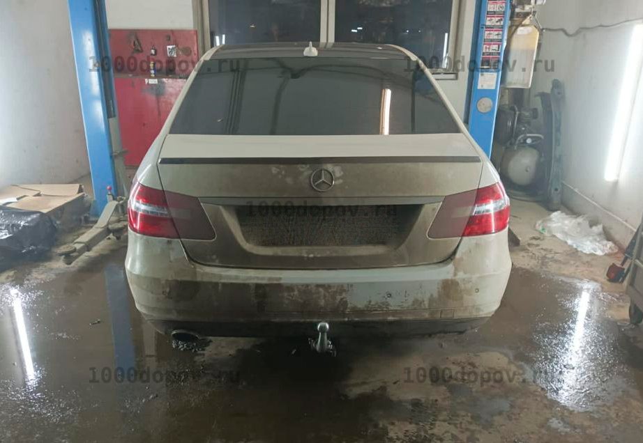 Фаркоп GALIA M138C Mercedes E-Class W212 2009-2016 (оцинк., быстросъемный) — рисунок 3