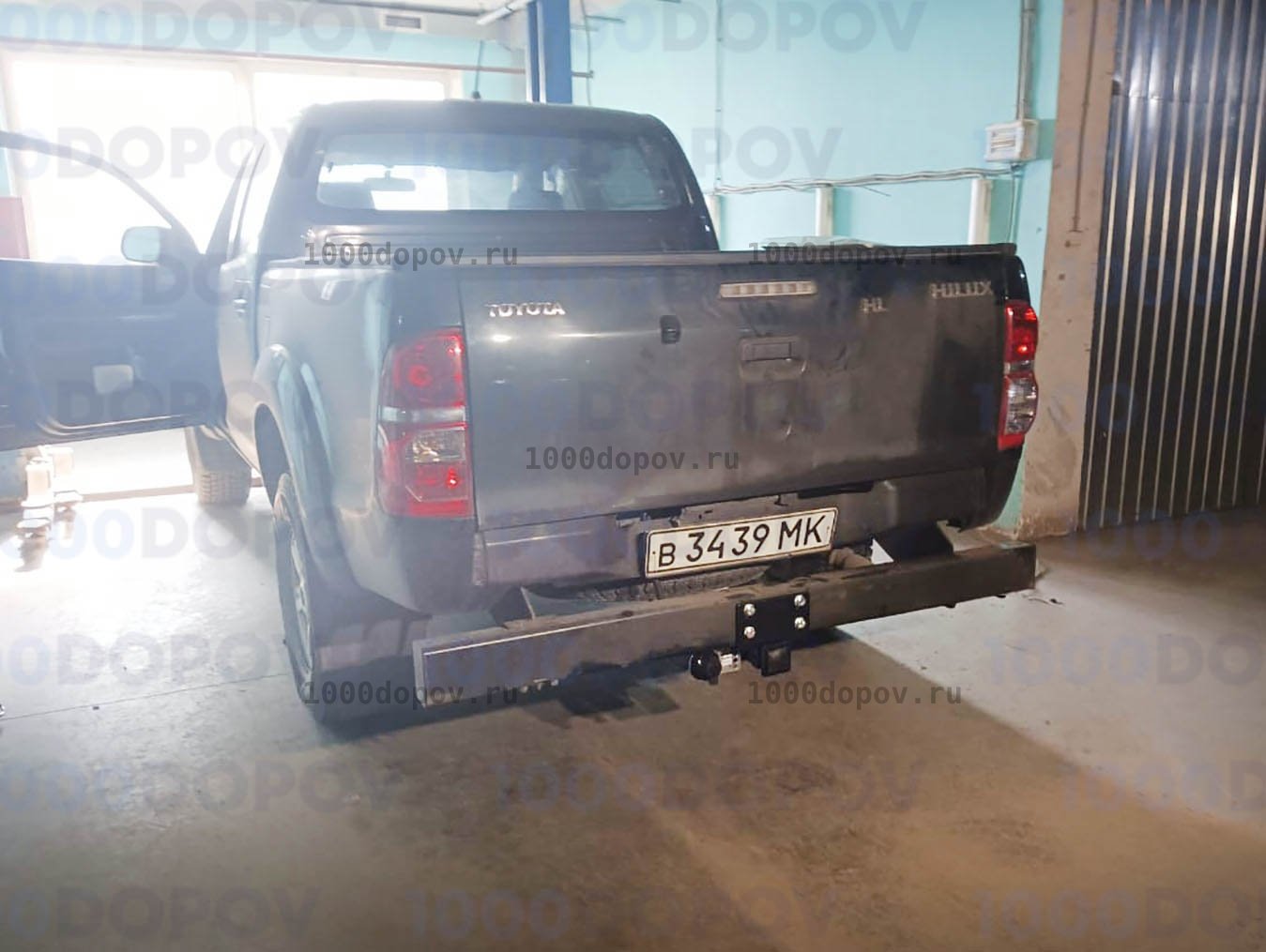 Фаркоп Leader Plus T114-E Toyota Hilux Double Cab (4WD) (N2) 2008-н.в. — рисунок 8