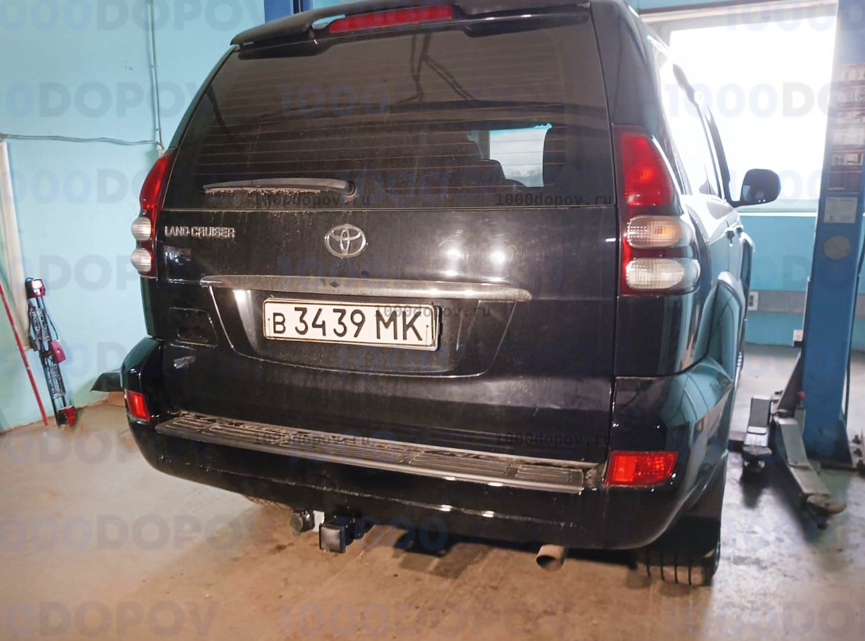 Фаркоп Leader Plus T123-E Toyota Land Cruiser Prado (J120/J150) 2002-н.в. — рисунок 3