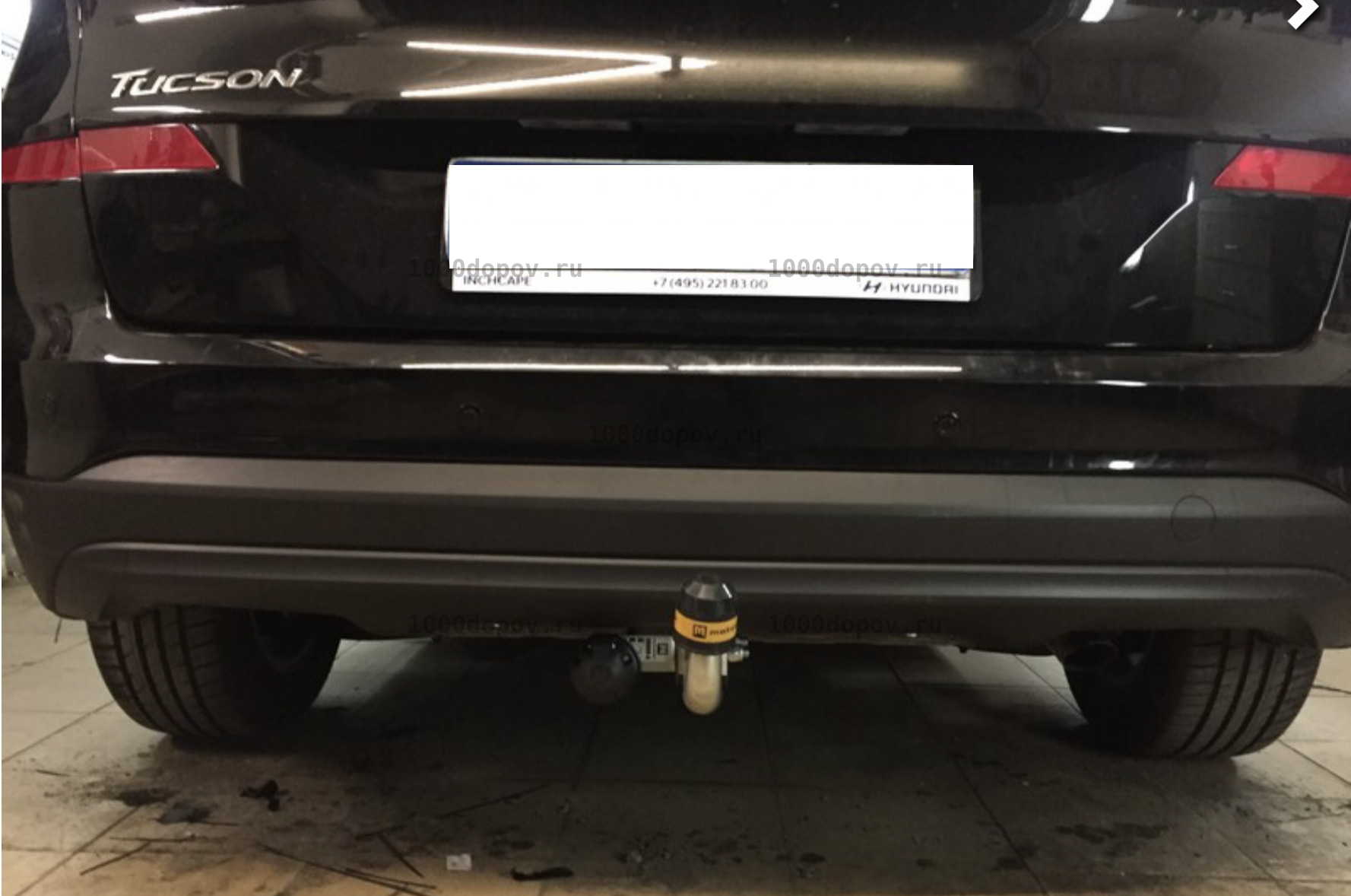 Фаркоп Motodor 90909-A Hyundai Tucson 2018-2021 (оцинк. шар) — рисунок 1