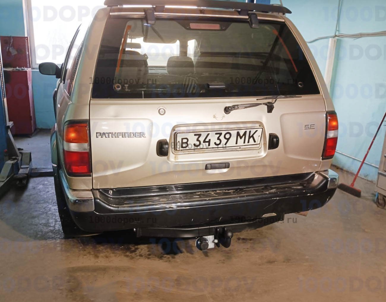 Фаркоп Avtos NS 18 Nissan Pathfinder R50 1997-2004 — рисунок 3