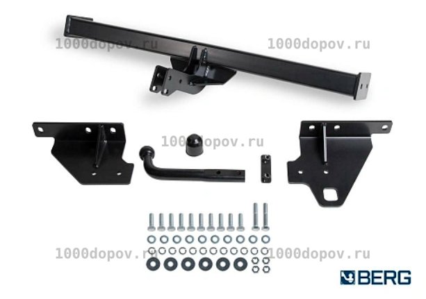 Фаркоп BERG F.4113.002 Nissan X-Trail (T32) 2014-н.в — рисунок 8