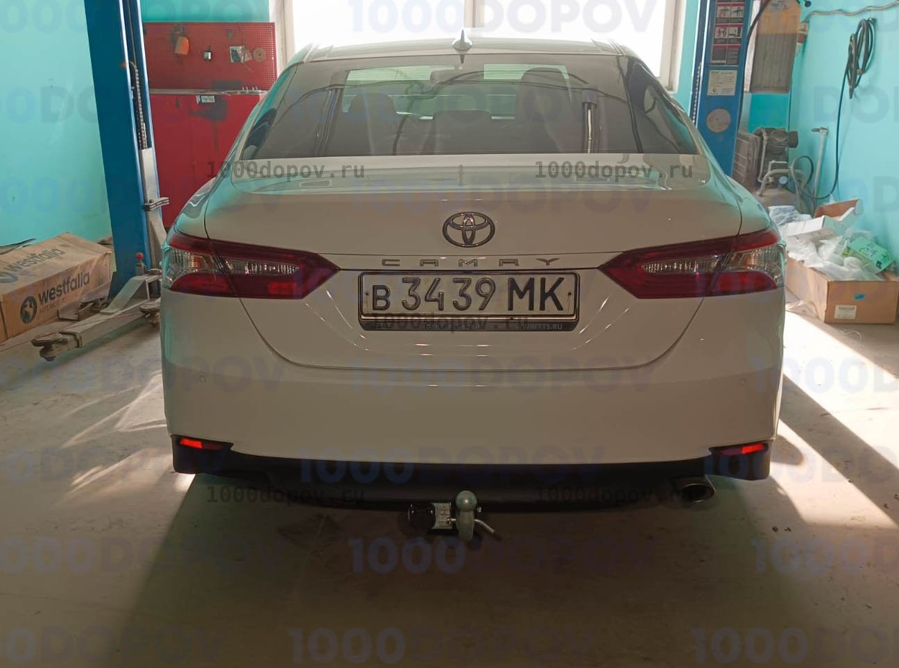 Фаркоп Leader Plus T124-BA Toyota Camry VIII (ХV70) 2017- — рисунок 5