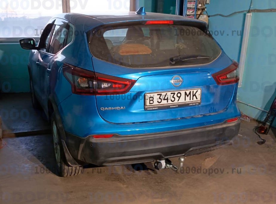 Фаркоп TAVIALS N121-BA Nissan Qashqai, Qashqai +2 (J10/J11) 2007-2014 — рисунок 1