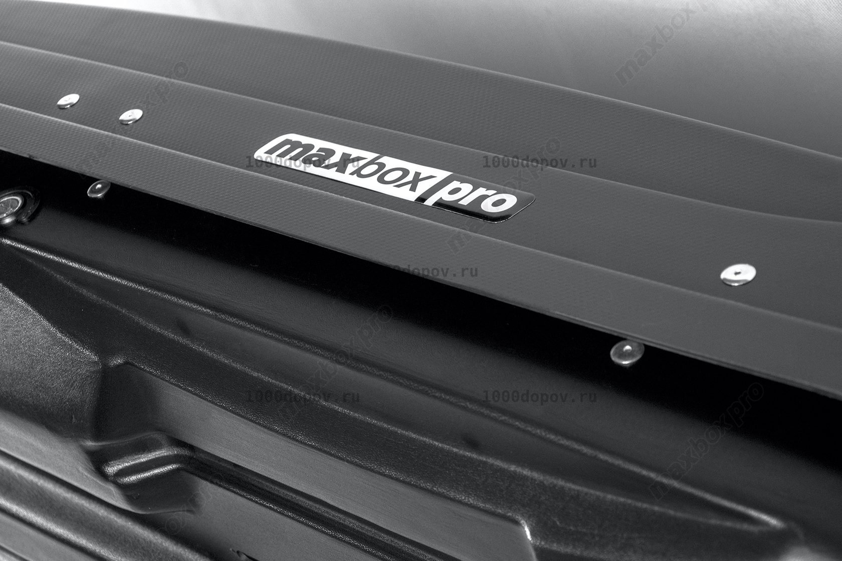 Автобокс MaxBox PRO 520 (большой) карбон черный — рисунок 8