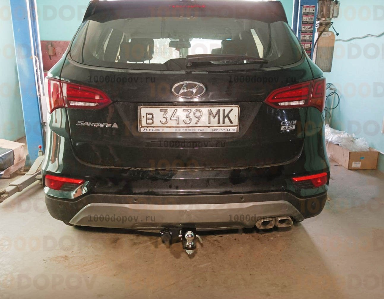 Фаркоп PT GROUP KSR-12-991122.00 HYUNDAI Grand Santa Fe 2014-2018 — рисунок 3