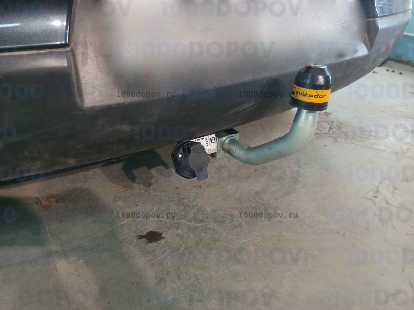 Фаркоп Motodor 91708-A Renault Scenic 2, Grand Scenic 2 2003-2009 (оцинк. шар) — рисунок 4