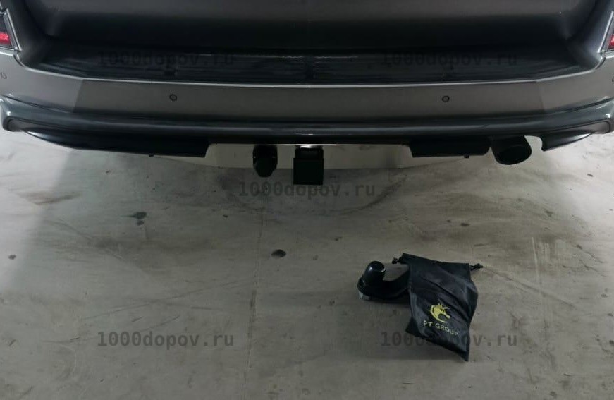 Фаркоп PT GROUP LGX-21-991122.00 с НЕРЖ накладкой LEXUS GX 460 (Комплектация 4.6 AT Premium) 2021- — рисунок 10