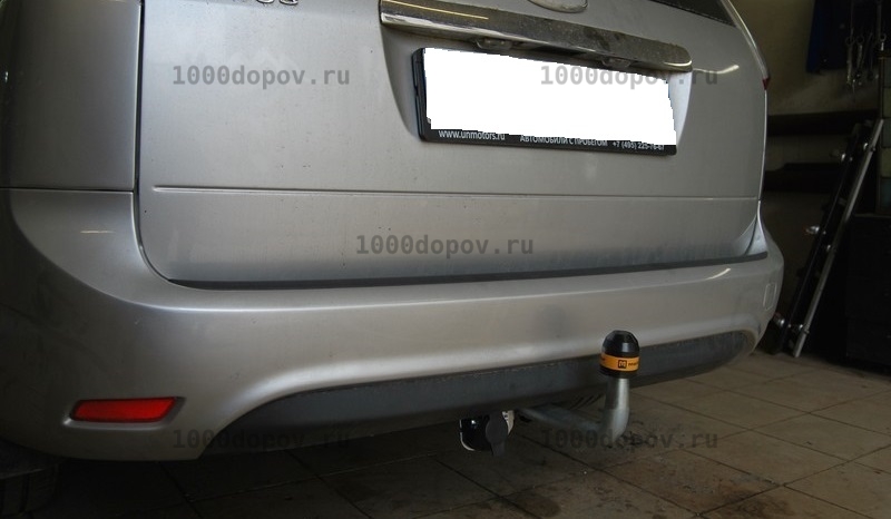 Фаркоп Motodor 90708-A Ford Focus 2 универсал 2005-2011 (оцинк. шар) — рисунок 1