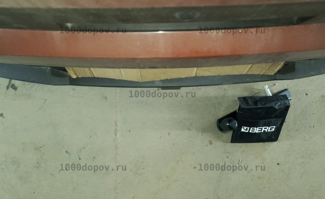 Фаркоп BERG F.2318.002 Hyundai Santa Fe 2024-н.в (только для а/м с докаткой) (кроме импорт из Китая) — рисунок 7