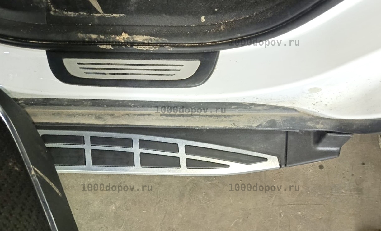 Пороги подножки на Geely Atlas PRO 2021-н.в — рисунок 14